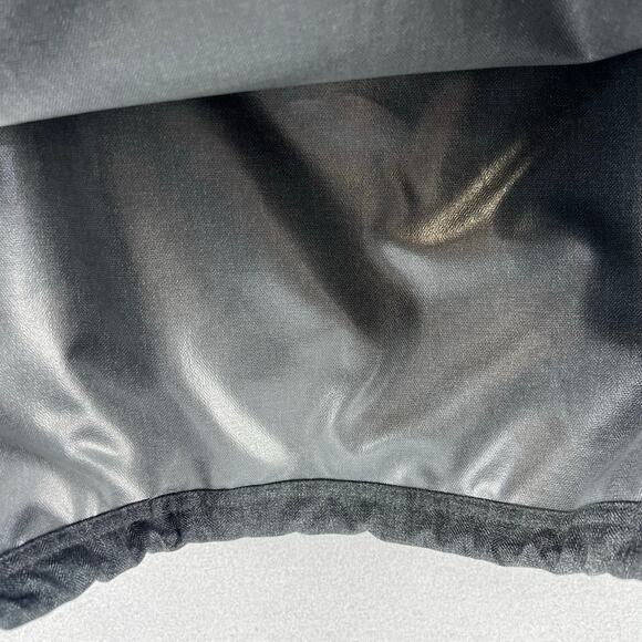 Dravus Heading Nowhere Jacket Men's L Grey Quarter Snap Hooded Anorak Coat EUC - Picture 8 of 15